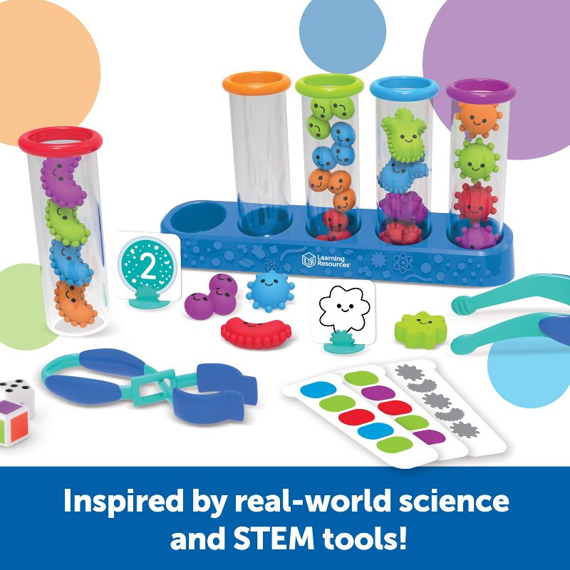 Learning Resources Silly Science Fine Motor Sorting Set - 55 Pieces, Age 3+ Preschool Science Toys and Games, 3 of 6
