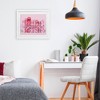 Stupell Industries Pastel Pink Book Lovers Framed Print Under Glass Art - 3 of 4