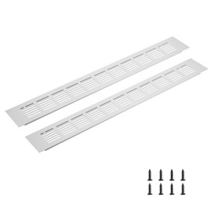 Unique Bargains Rectangle Ventilation Grille, Aluminum - 1 of 3