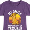Girls' - Disney - Simba Fitted Short Sleeve Graphic T-Shirt - 2 of 4
