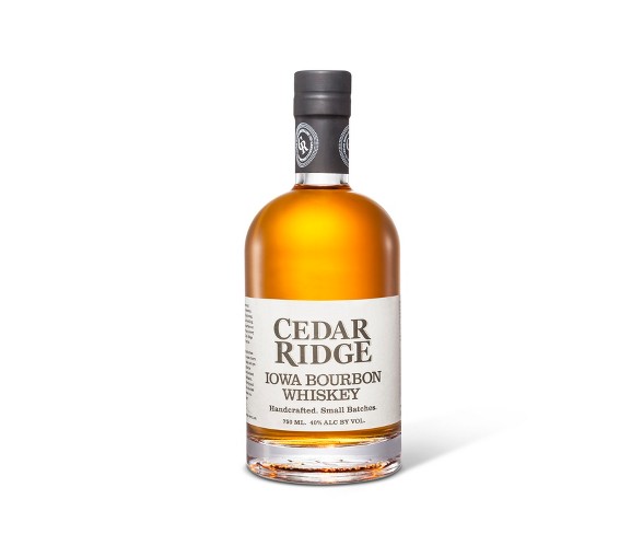 Cedar Ridge Iowa Bourbon Whiskey - 750ml Bottle