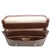Siamod Signorini  Leather Double Compartment Laptop Briefcase (Cognac) - image 4 of 4