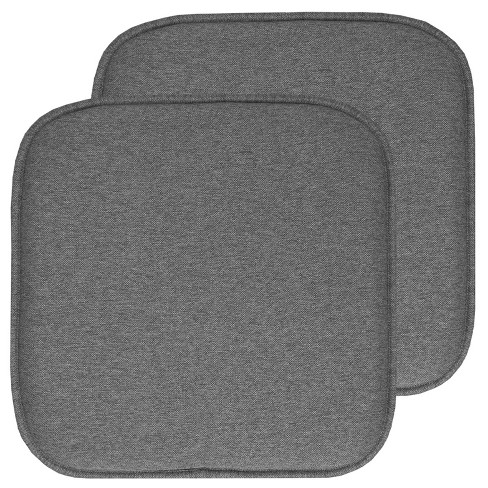 Charlotte Jacquard Memory Foam No Slip Back 16" x 16" Chair Pad Cushion by Sweet Home Collection® - image 1 of 4