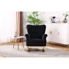 CAVINAS Velvet Upholstered Accent Chair,Modern Rocking Chairs with Comfortable Seating for Bedroom,Reading Room - 2 of 4