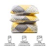 Peace Nest Premium Microfiber Ultra Soft Reversible Quilted Coverlet Set - 4 of 4