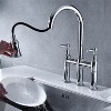 DOMETOUR Kitchen Faucet with Pull-Down Sprayhead in Spot - 3 of 4
