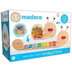 Madera Wood: Snailyphone - Snail-Designed 8-Key Xylophone,Ages 3+ - 1 of 4