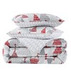 Southshore Fine Living, Holiday Collection Christmas Bedding Oversized Quilt Sets - 4 of 4