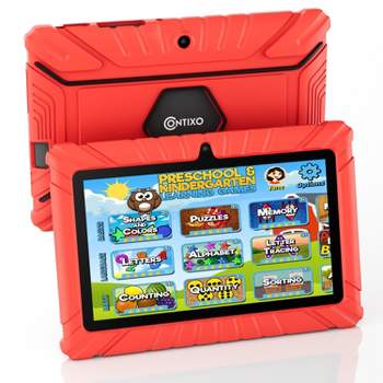 Contixo 7" Android Kids 16GB Tablet w/ preinstalled Education Apps and Protective Case with Kickstand