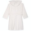 Sleep On It Girls Leopard Plush Fleece Shawl Collar Robe with Matching Fleece Slippers - 2 of 4