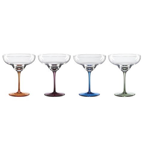 Oneida Set of 4 Mingle Wine Glasses