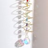 Unique Bargains Suncatchers Garden Decor Windows Hanging Crystal Handmade Natural Beauty Stained Glass - 2 of 4