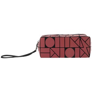 Unique Bargains Women's Durable Geometric Makeup Bag 1 Pc - 1 of 3