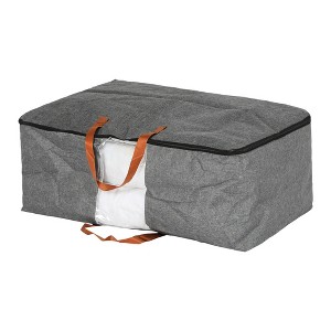 REGALWOVEN Sturdy Fabric Organizing Bedroom Comforter Storage Bags with Handles - 1 of 4