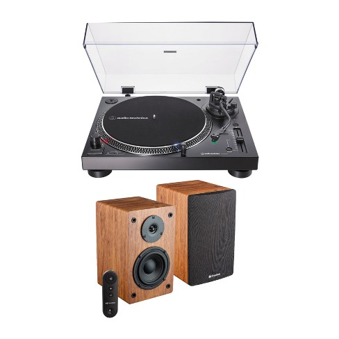 Audio Technica AT-LP120XBT-USB Bluetooth USB Turntable with Bluetooth  Speakers