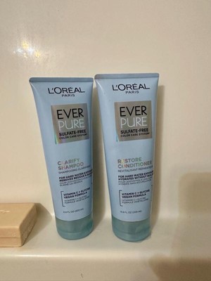 L'oreal Paris Everpure Clarify Shampoo For Build Up - 6.8 Fl Oz : Target