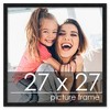 PosterPalooza | 27x27 Wood Frame with UV Acrylic, 6 Finishes: Black, White, Bronze, Silver, Wood, Mahogany - 2 of 4