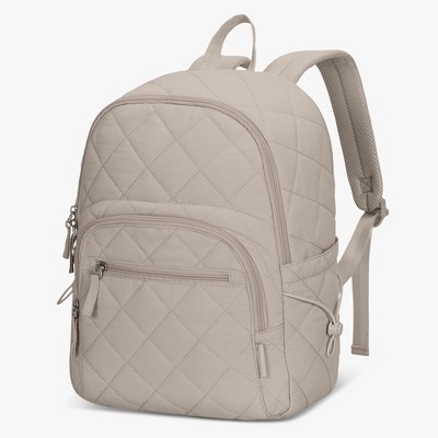 Hynes Eagle 20L Water-Resistant Nylon Laptop Backpack – Quilted Lightweight Design – Travel & School