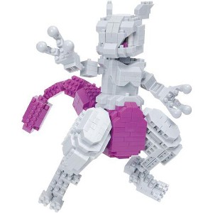Bandai - Nanoblock - Pokemon Series - Mewtwo Deluxe Edition Building Kit - 1 of 4
