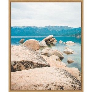 Amanti Art Lake Tahoe Dreams by Sonja Quintero Canvas Wall Art Print Framed 16 x 20-in. - 1 of 4