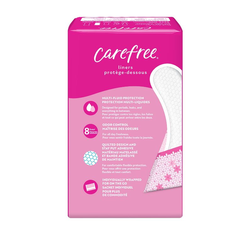 Carefree Wrapped Unscented Panty Liners To Go, 3 of 12