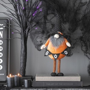 Whisen Fabric Standing Gnome with Holding Banner, Halloween Decoration - 1 of 4