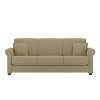 Robert Linen Futon Set Sofa - Convert-A-Couch - image 4 of 4