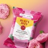 Burt's Bees Facial Cleansing Towelettes Micellar Rose Makeup Removing - Unscented - 30ct - image 3 of 4