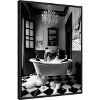 Amanti Art Penguin Spa Day by Niky Rahner Framed Canvas Wall Art - 2 of 4