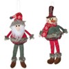 The Lakeside Collection Ready for Winter Woodsy Figure or Set of 2 Ornaments - 4 of 4