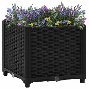 vidaXL Raised Bed 63"x15.7"x9.1" Polypropylene - 1 of 4