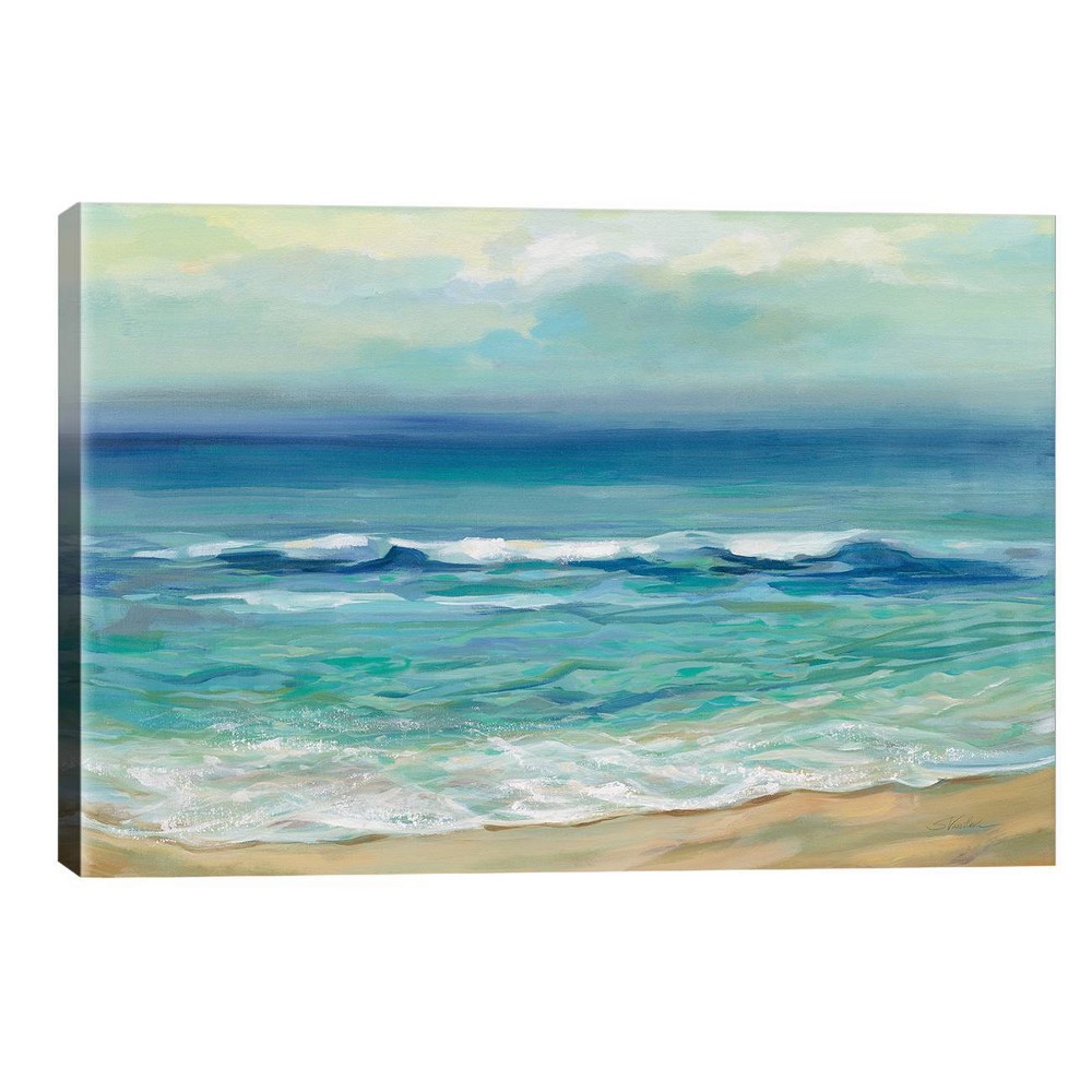 32" x 48" x 1.5" Seaside Sunrise by Silvia Vassileva Unframed Wall Canvas - iCanvas