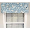 RLF Home Luxurious Modern Design Classic Jenna Glory Style Window Valance 50" x 16" - 2 of 4