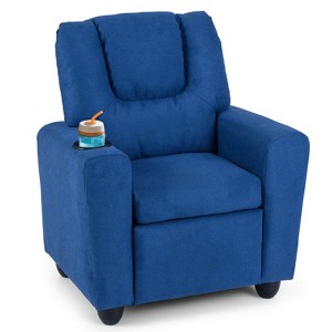 Safstar Kids Recliner with Cup ackrest & Footrest for Boys & GirlsHolder w/Adjustable B - 1 of 4