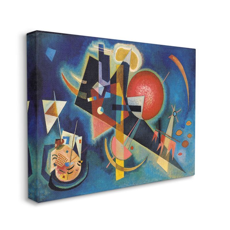 Stupell Industries In Blue Traditional Kandinsky Abstract Shape Painting, 1 of 6