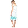 Casual Nights Women's Fancy Lace Floral/Embroidered Sleeveless Nightgown - 4 of 4