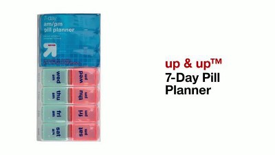 7-day Pill Planner - Up & Up™ : Target