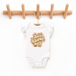 The Juniper Shop Hey Ghoul Hey Colorful Baby Flutter Sleeve Bodysuit - 1 of 3