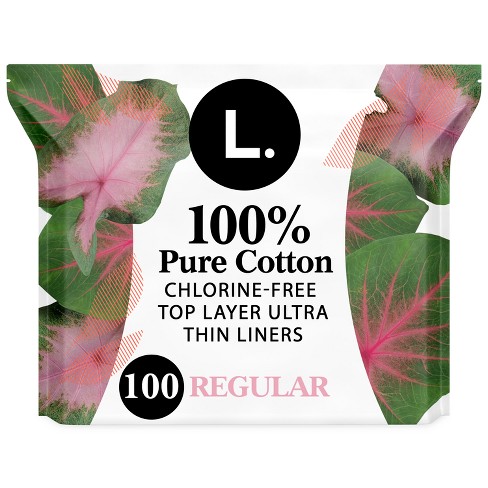 L . Pure Cotton Chlorine Free Top Layer Ultra Thin Super With