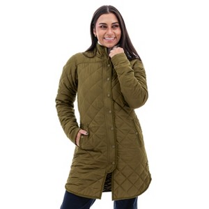 Aventura Clothing Women's Carrigan Quilted Car Coat - 1 of 4