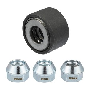 Unique Bargains Wheel Stud Installer Hex Lug Nuts Tool Set Silver Tone 1 Set - 1 of 4
