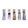 KPop Demon Hunters Hunter/X & Derpy 5-Pair Pack Casual Crew Socks - 2 of 4