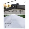 10x10 Pop Up Canopy Tent with Sidewall, One-Button Setup, Adjustable Height, Roller Bag & Sandbags, for Patio, Beach, Garden, Camping & Party Use - 4 of 4