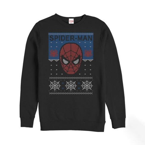 Marvel Spider Man Christmas Sweater Crossbody Mini Backpack Glow in the  Dark