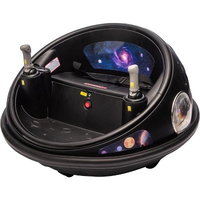 12V Kids Bumper Car w/ Parent Remote - 360° Spinning, Music, 2 Speeds & Safety Belt - Ride-On Toy for Toddlers