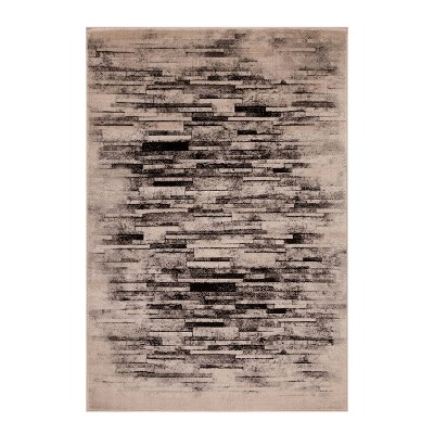 Modern Distressed Abstract Indoor Runner or Area Rug by Blue Nile Mills