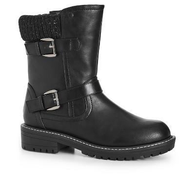 target ankle boots black