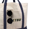 East Texas Baptist University Canvas Tote Bag With External Pocket, Reusable Shoulder Bag for Shopping, School, Beach - 2 of 4
