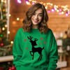 Simply Sage Market Women's Graphic Sweatshirt Rudolph Reindeer - 2 of 4