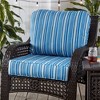 Kensington Garden 2pc Outdoor Chair Back Cushion Set - 2 of 4